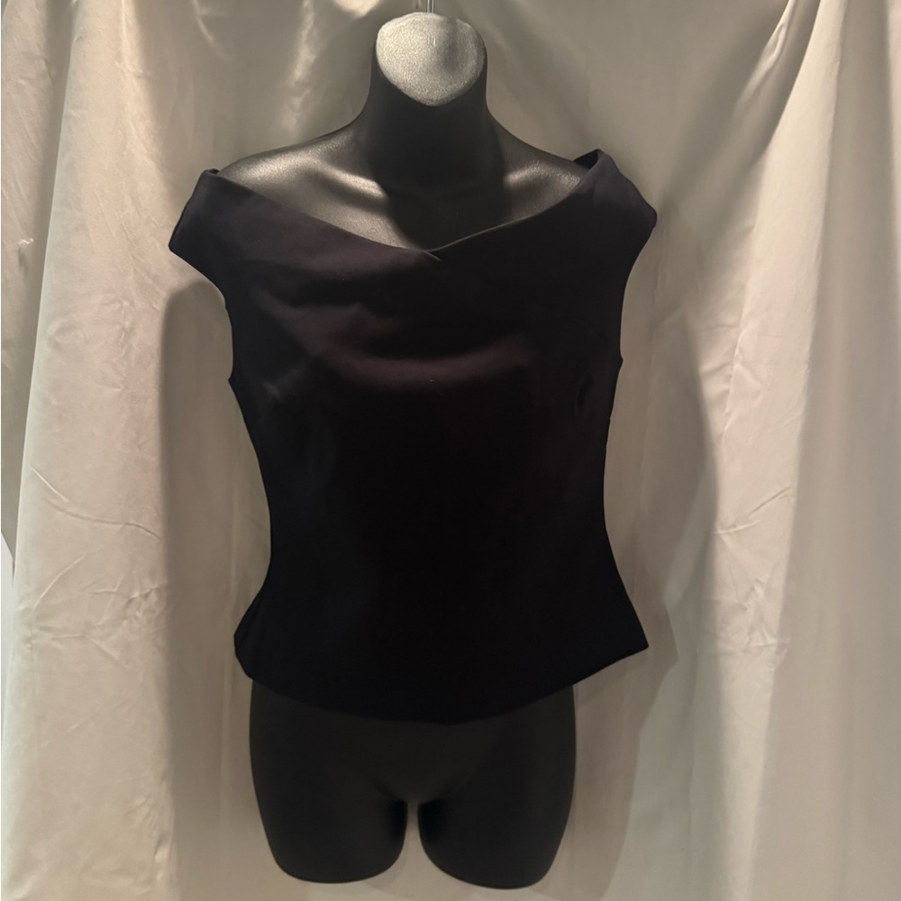 Ted Baker Black Off-Shoulder Blouse